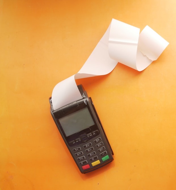 Rollo de papel térmico